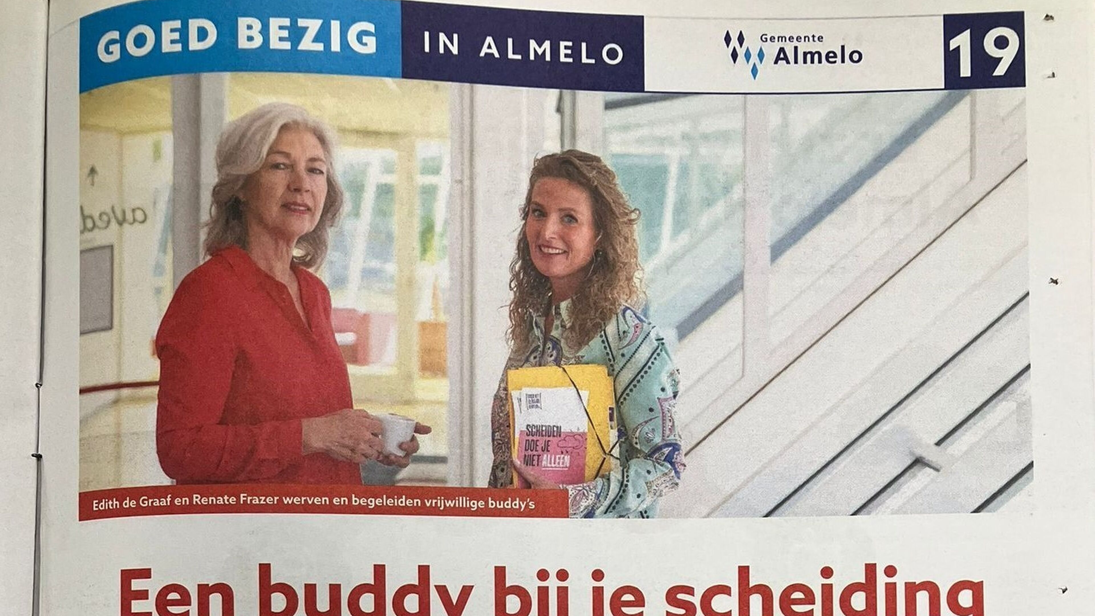 Buddy bij scheiden zorgkrant