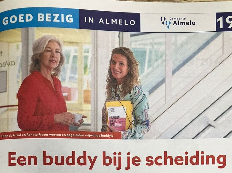 Buddy bij scheiden zorgkrant